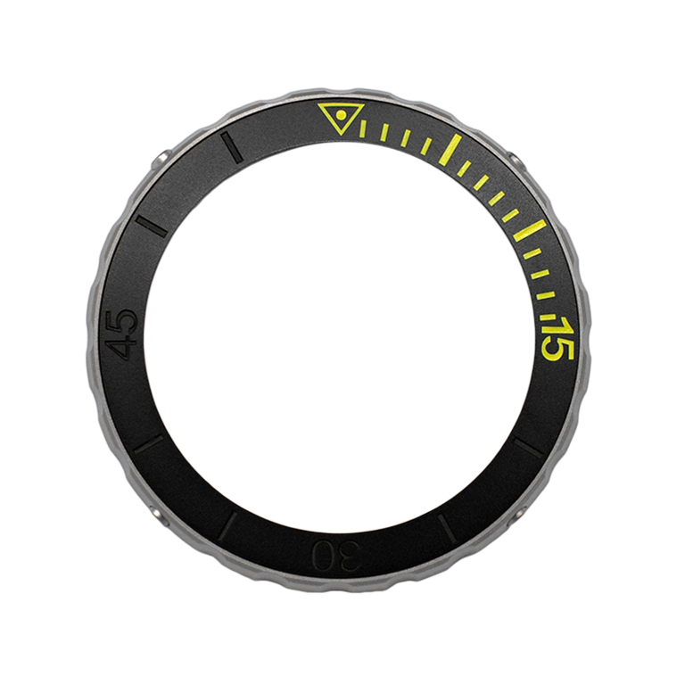 Maya Mk III Black with Yellow Marking Ceramic Bezel