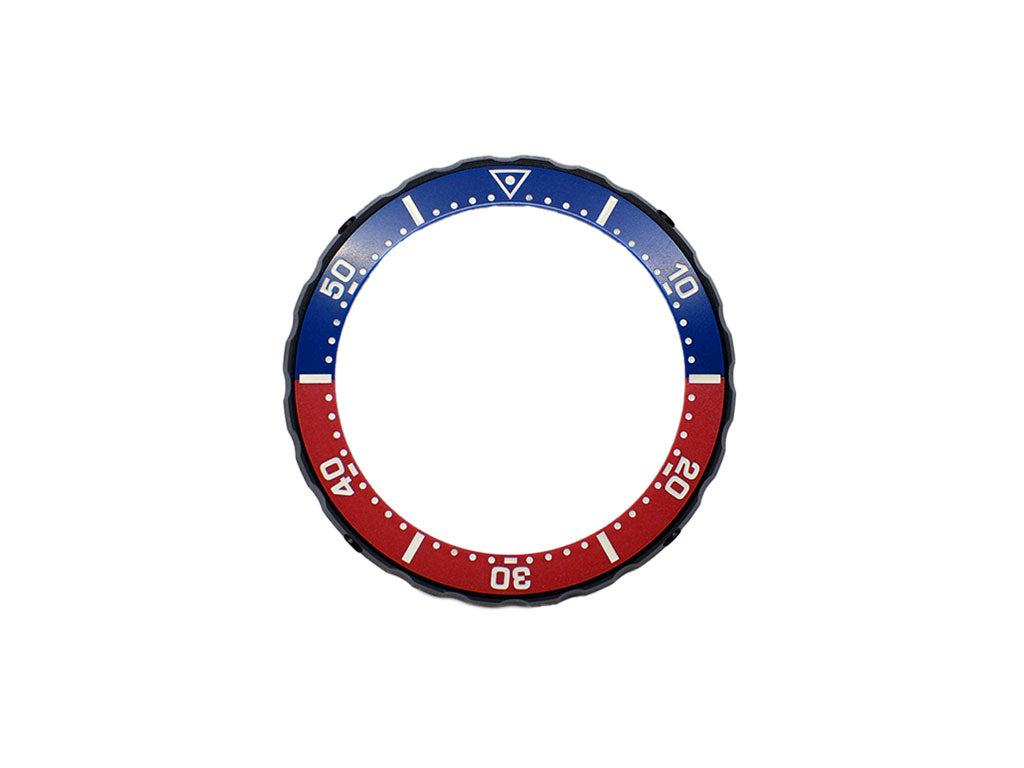 Maya Mk III Blue/Red Ceramic Bezel