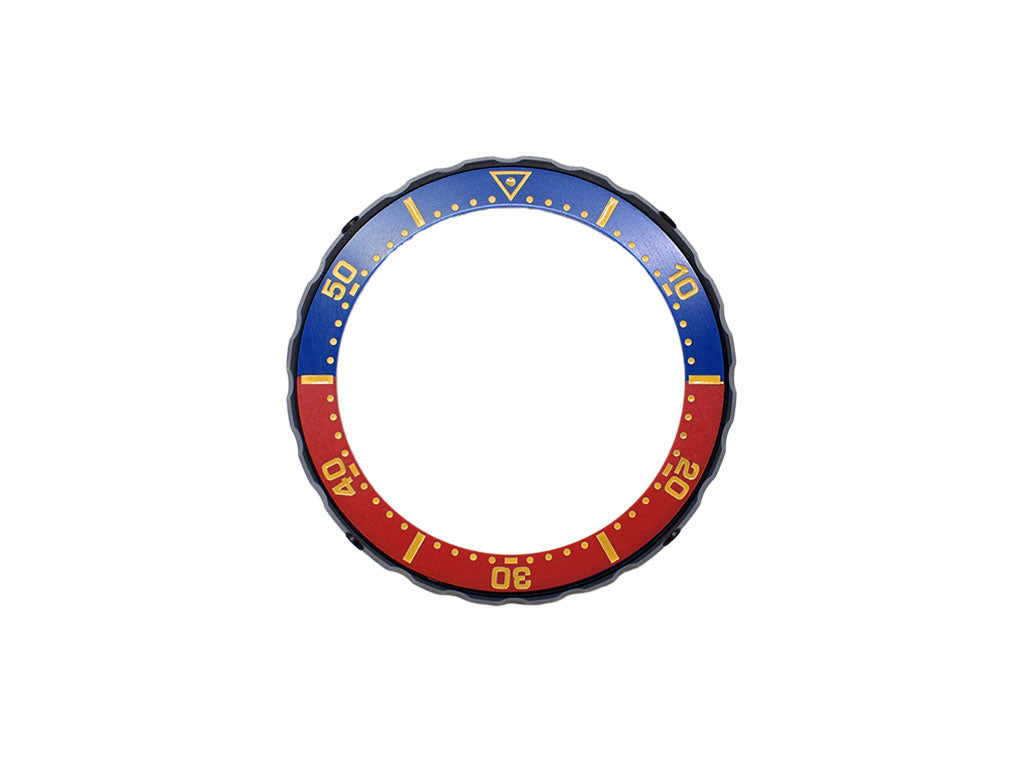 Maya Mk III Vintage Blue/Red Ceramic Bezel