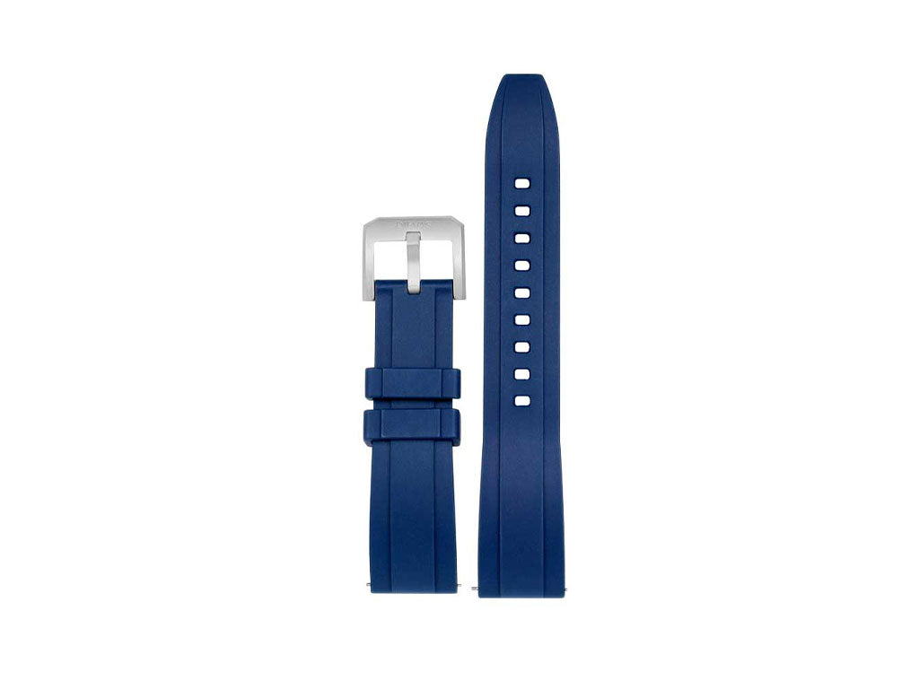 Blue Rubber Strap