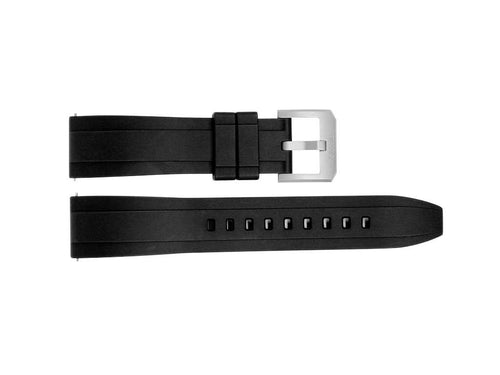 Black Rubber Strap