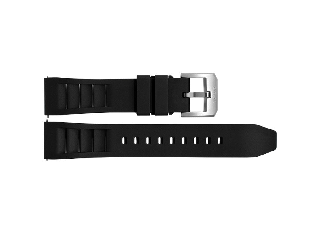 Black FKM Rubber Strap