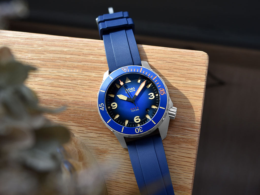 01 / Blue Fumé Multi-Layered Dial