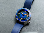 Maya MK III Blue on Rubber