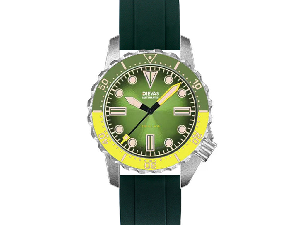 Maya MK III Sealab Green on Rubber