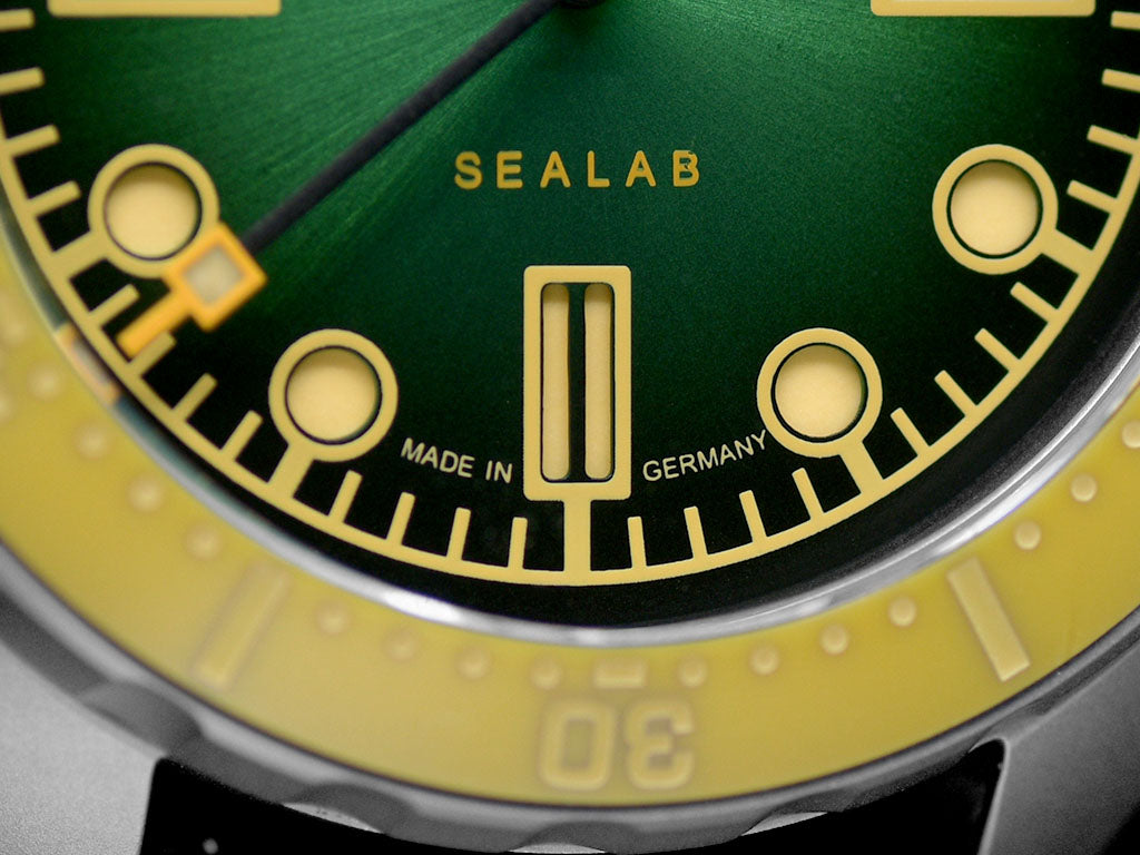 Maya MK III Sealab Green on Rubber