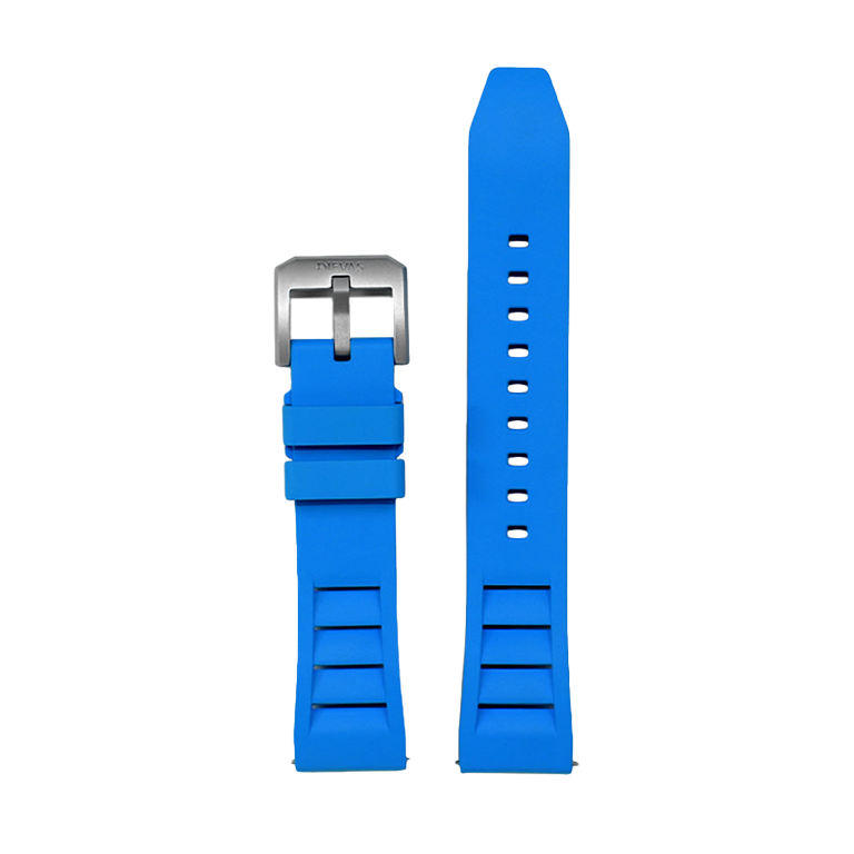 Blue FKM Rubber Strap