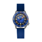Maya MK III Blue on Rubber
