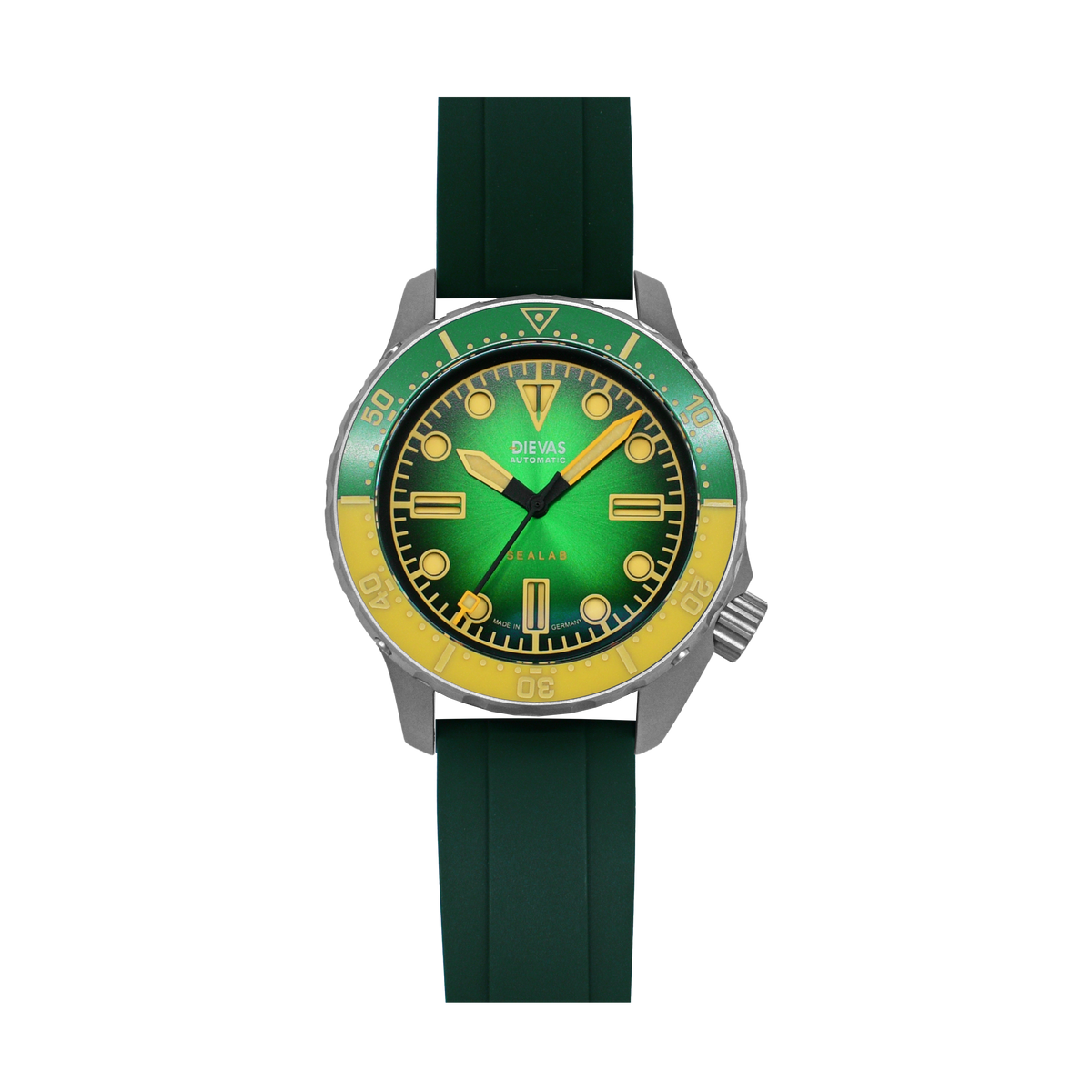 Maya MK III Sealab Green on Rubber